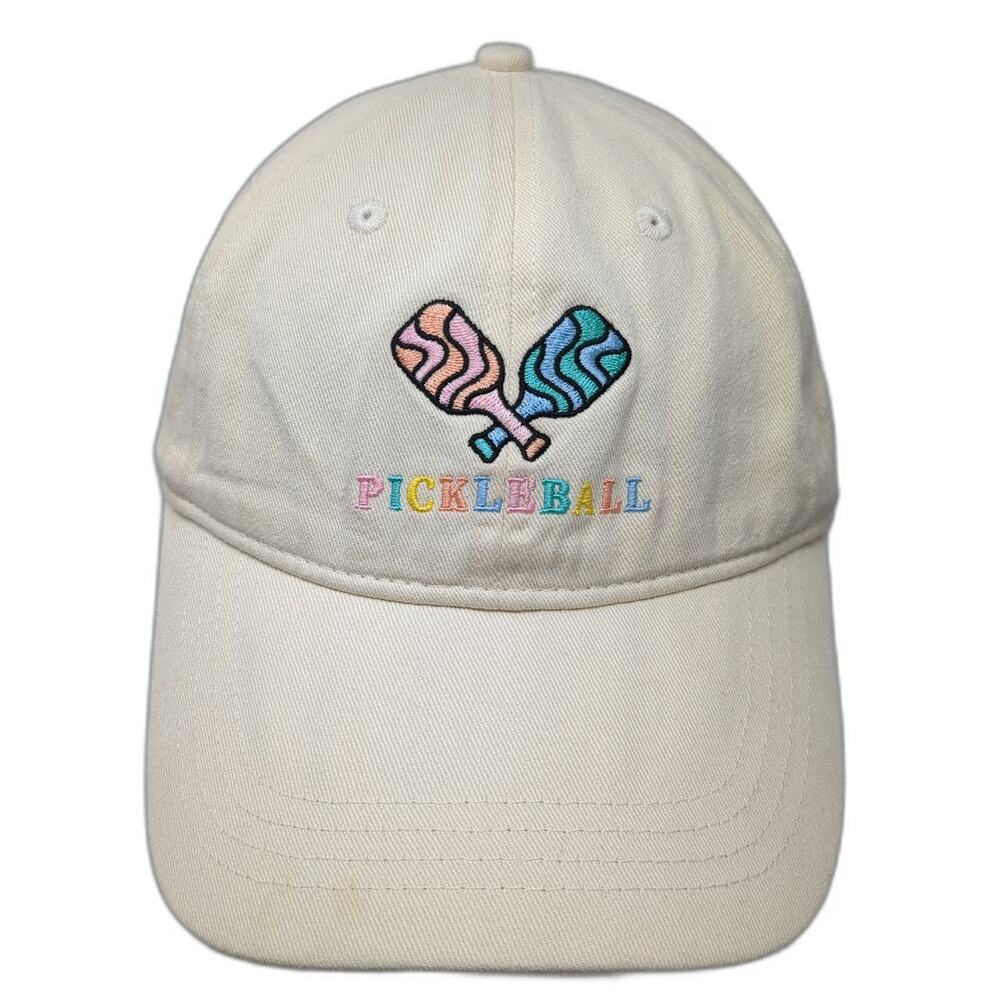 Frasier Sterling Baseball Cap Beige One Size Pickleball Sport Adjustable Hat